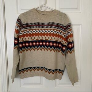 Fate Crew neck fairisle Sweater